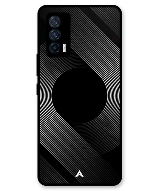 Stripe Pattern 14 Metal Back Cover Phone Case for iQOO Neo 5