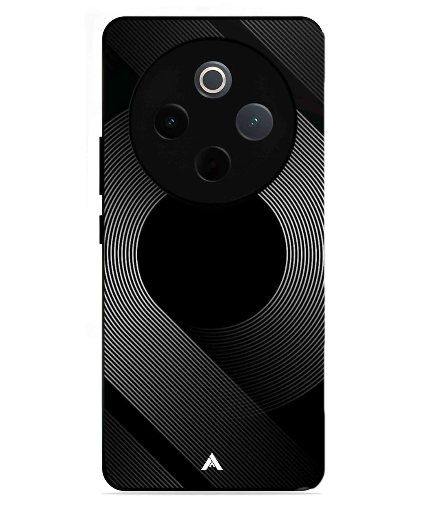 Stripe Pattern 14 Metal Back Cover Phone Case for iQOO Z10
