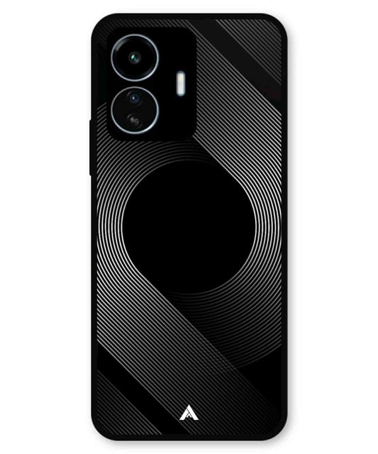 Stripe Pattern 14 Metal Back Cover Phone Case for iQOO Z6 Lite