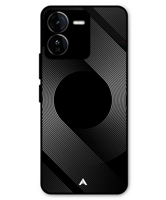 Stripe Pattern 14 Metal Back Cover Phone Case for iQOO Z9