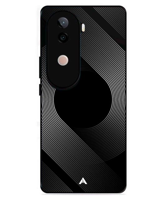 Stripe Pattern 14 Metal Back Cover Phone Case for iQOO Z9s