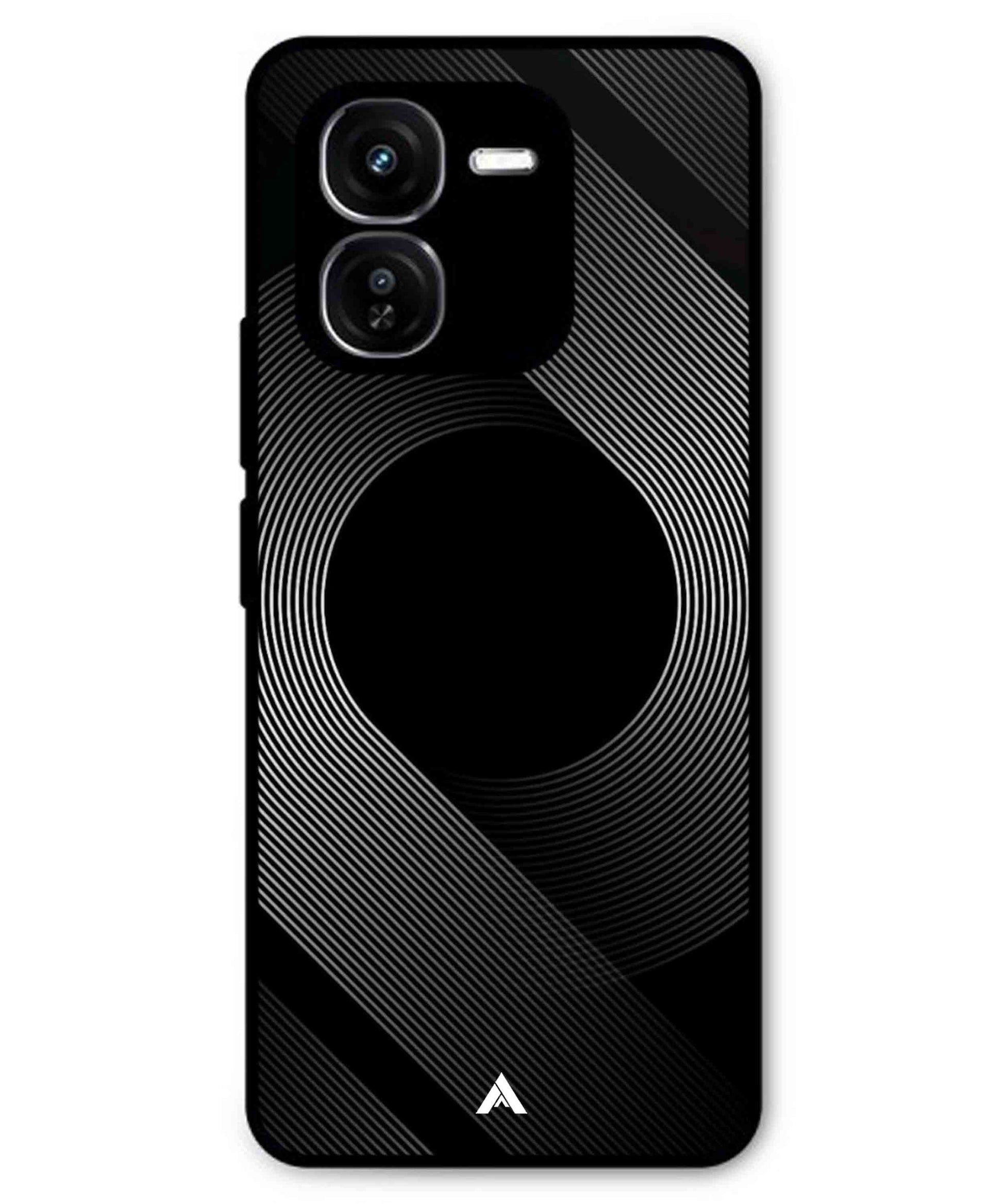 Stripe Pattern 14 Metal Back Cover Phone Case for iQOO Z9x