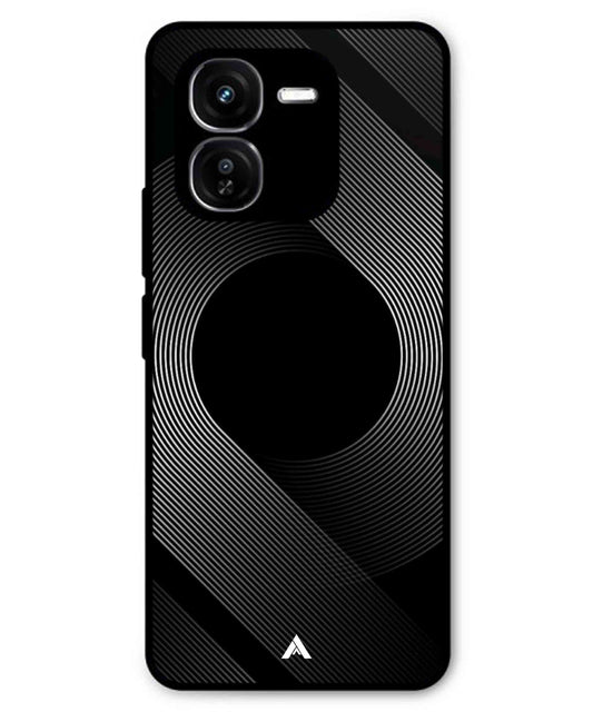 Stripe Pattern 14 Metal Back Cover Phone Case for iQOO Z9x