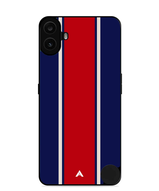 Stripe Pattern 15 Metal Back Cover Phone Case for Nothing CMF Phone 1