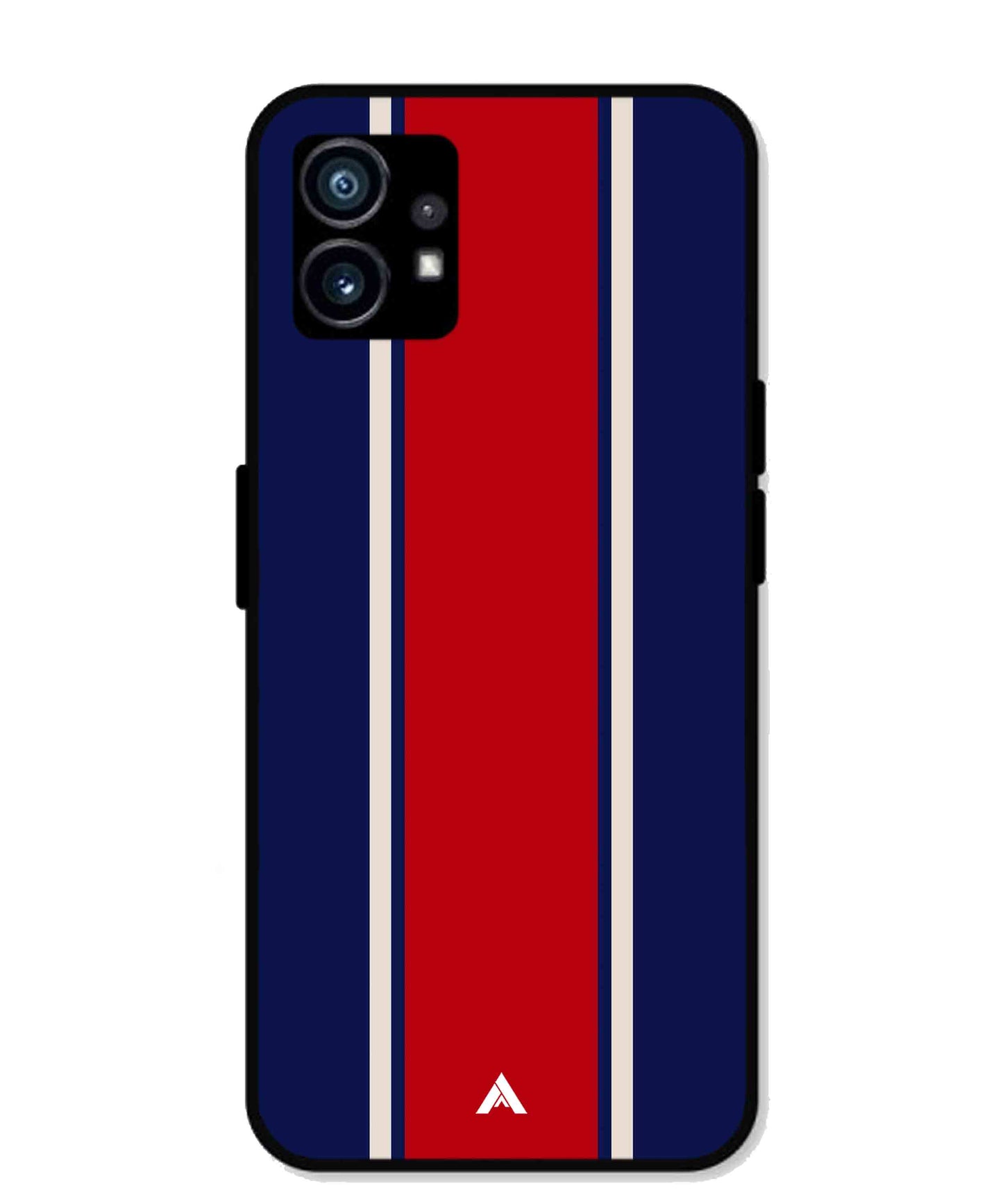 Stripe Pattern 15 Metal Back Cover Phone Case for Nothing Phone 1