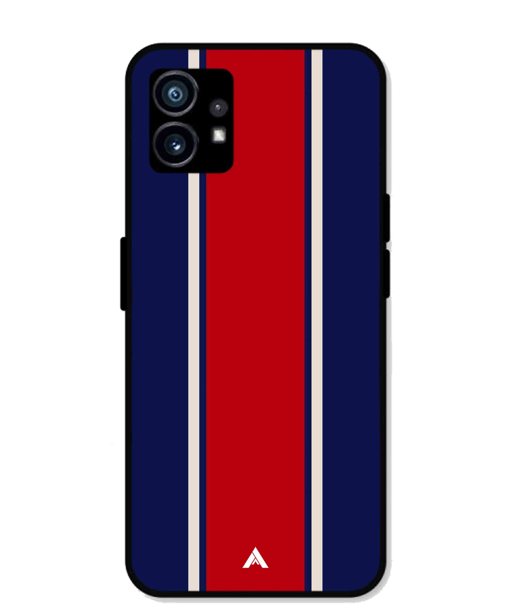 Stripe Pattern 15 Metal Back Cover Phone Case for Nothing Phone 1