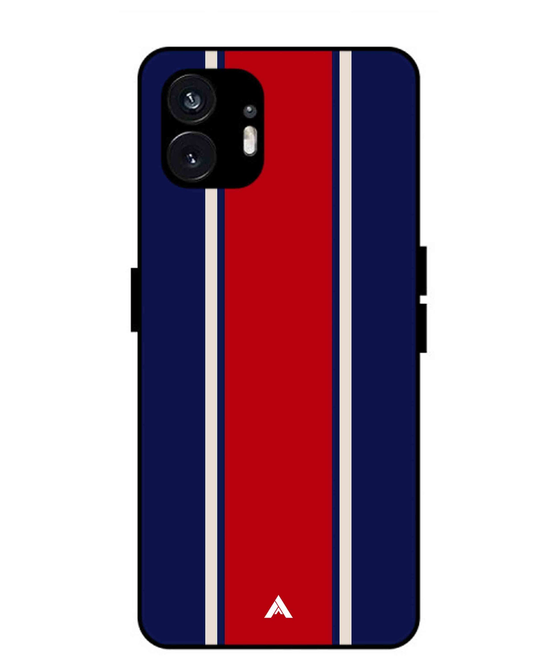 Stripe Pattern 15 Metal Back Cover Phone Case for Nothing Phone 2