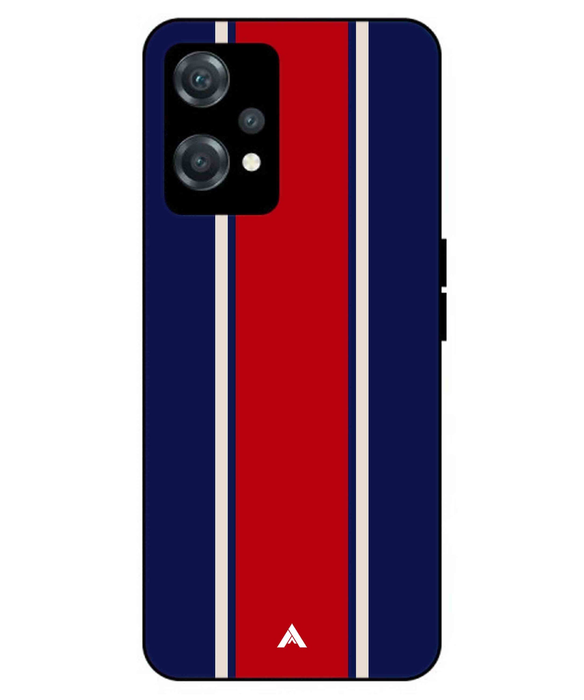Stripe Pattern 15 Metal Back Cover Phone Case for Oneplus Nord CE 2 Lite