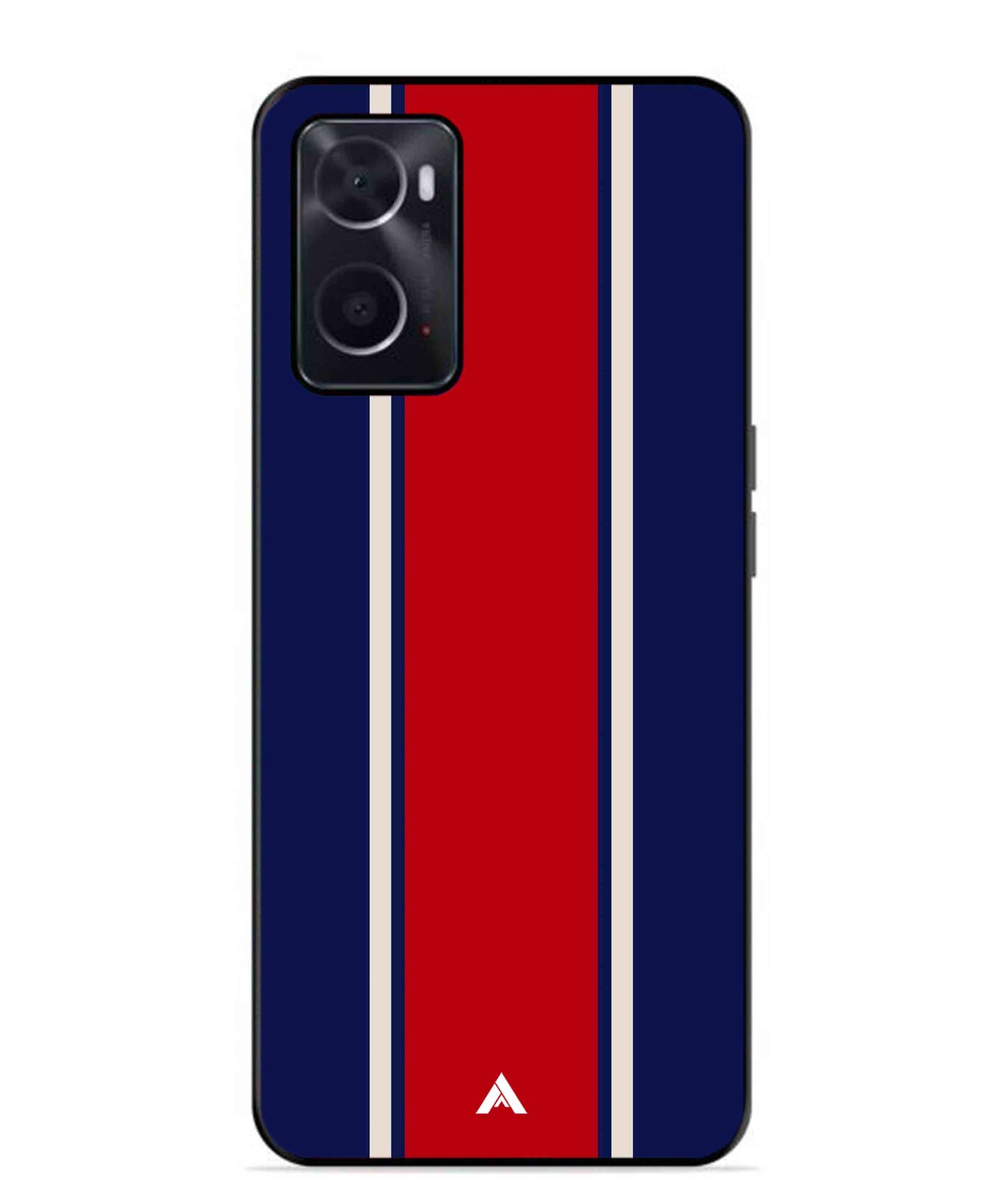Stripe Pattern 15 Metal Back Cover Phone Case for Oppo A36