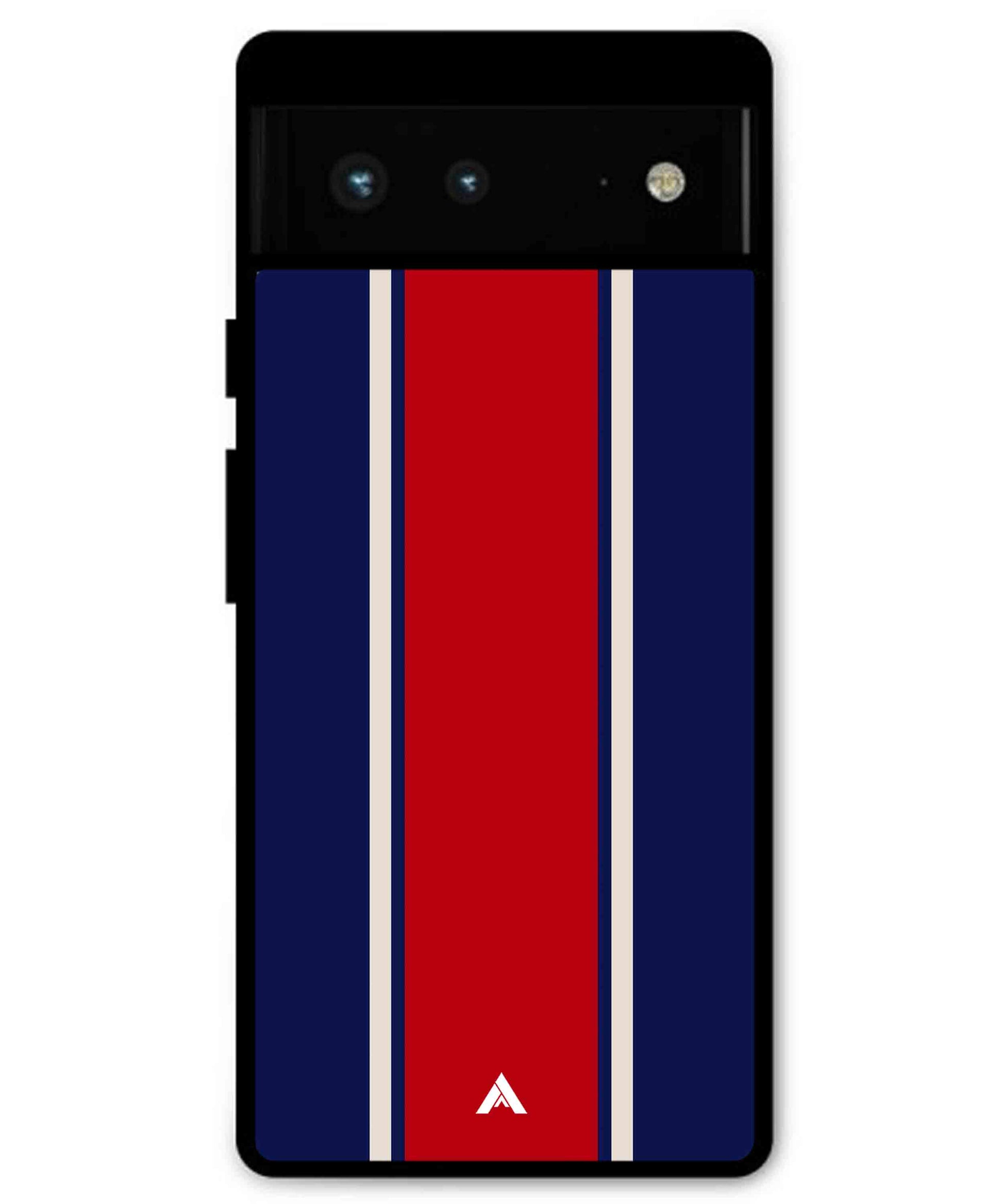 Stripe Pattern 15 Metal Back Cover Phone Case for Pixel 7A