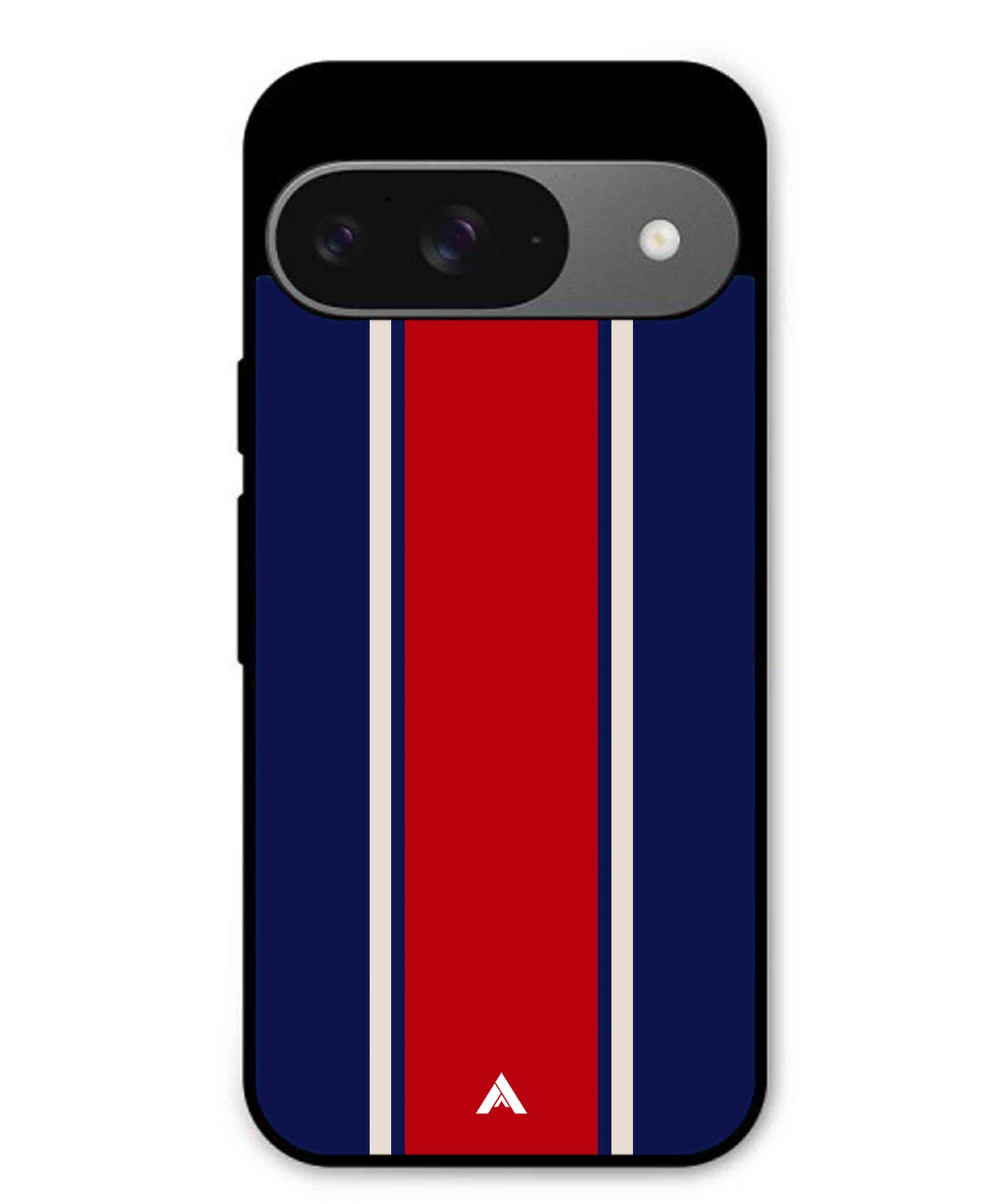 Stripe Pattern 15 Metal Back Cover Phone Case for Pixel 9