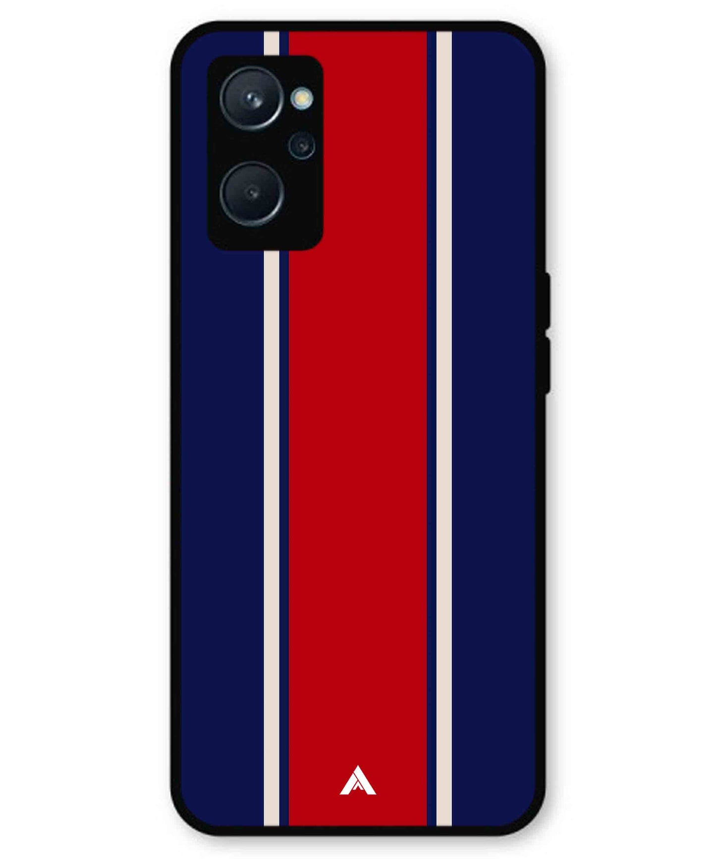 Stripe Pattern 15 Metal Back Cover Phone Case for Realme 10