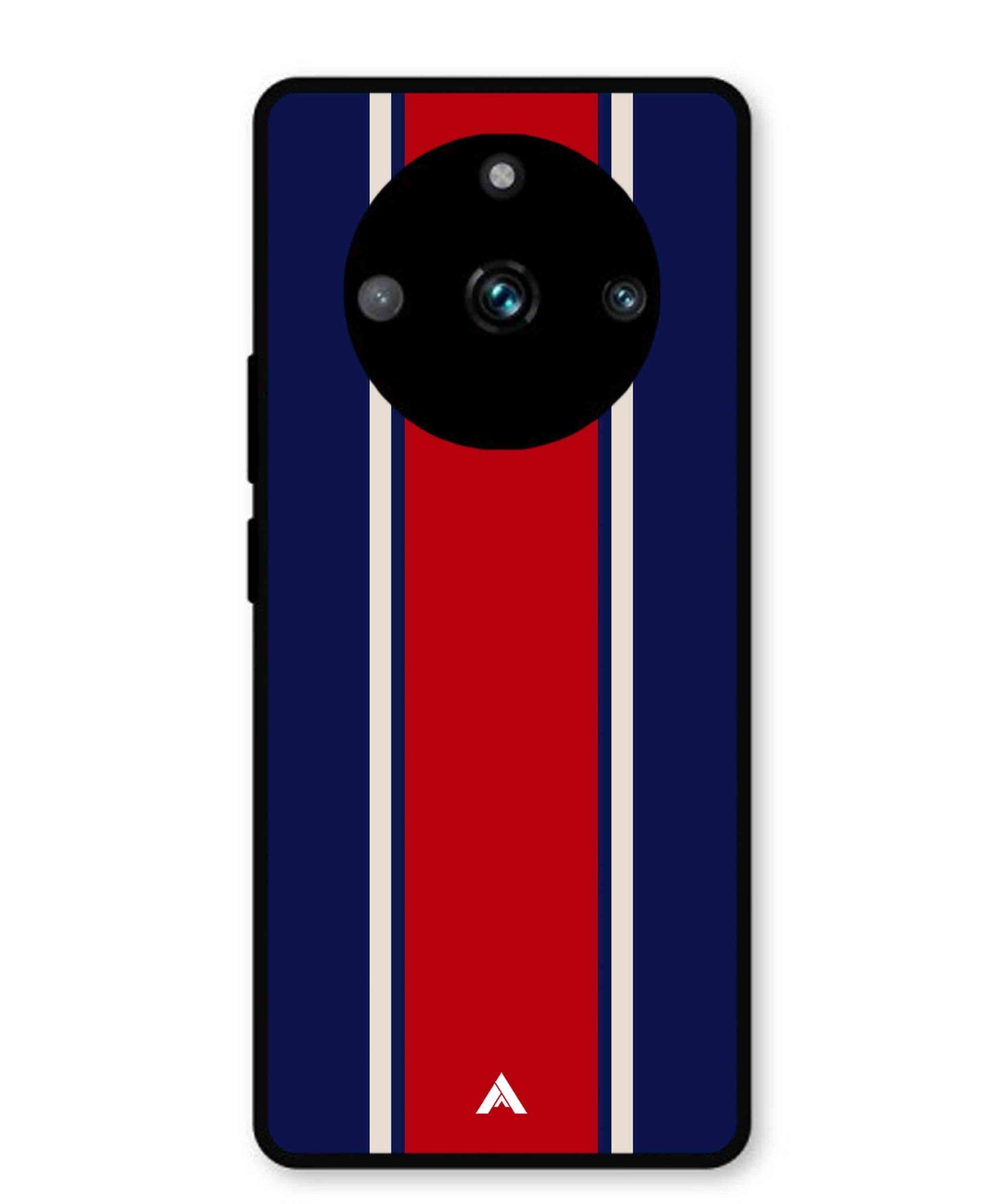 Stripe Pattern 15 Metal Back Cover Phone Case for Realme 11 Pro Plus