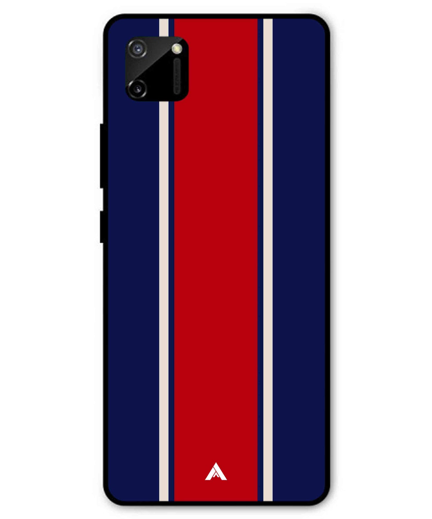 Stripe Pattern 15 Metal Back Cover Phone Case for Realme C11