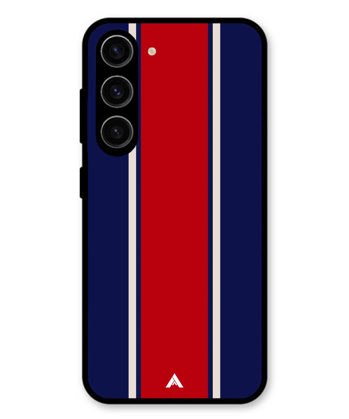 Stripe Pattern 15 Metal Back Cover Phone Case for Samsung Galaxy A36