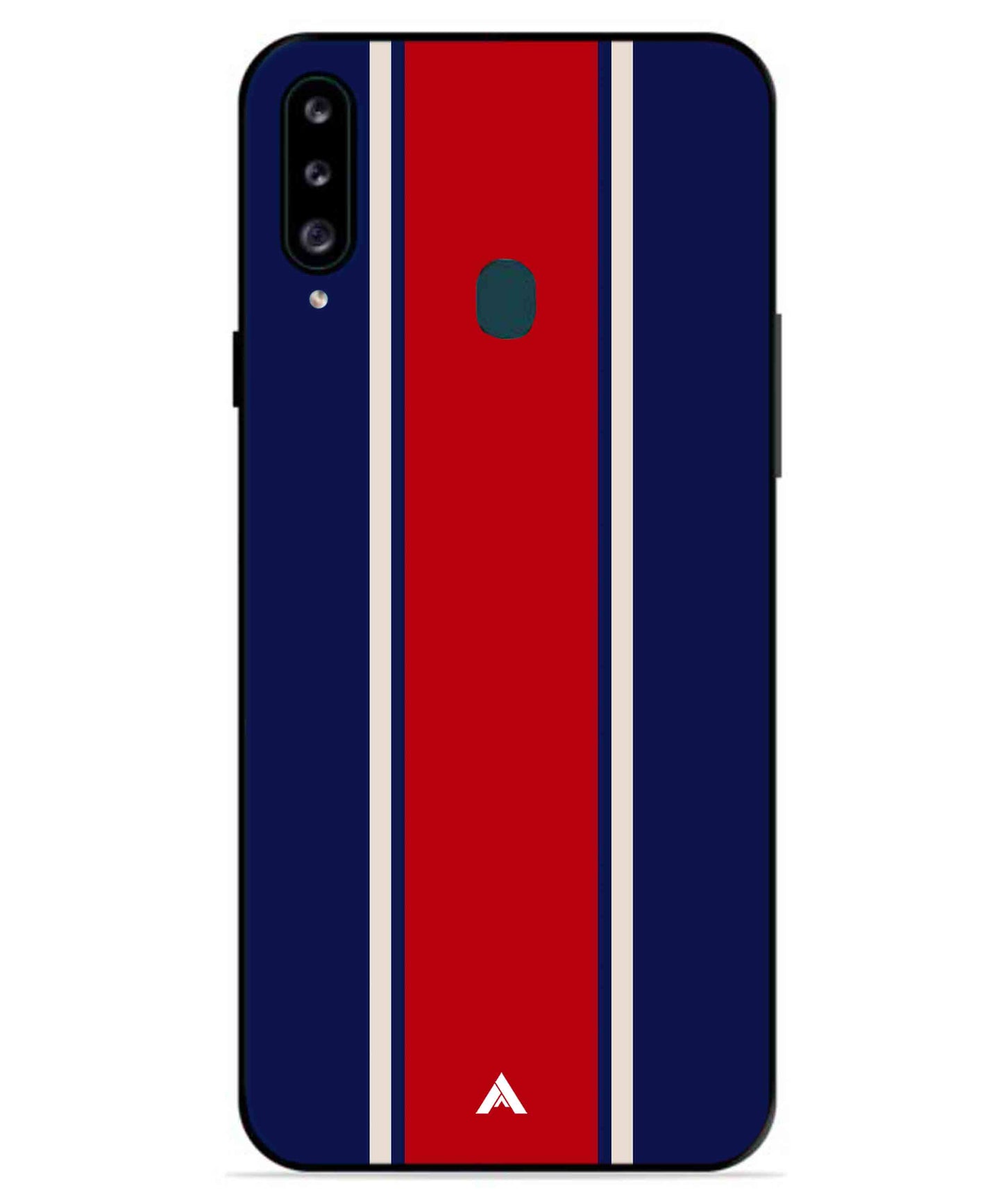 Stripe Pattern 15 Metal Back Cover Phone Case for Samsung Galaxy A70s