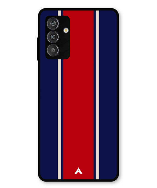 Stripe Pattern 15 Metal Back Cover Phone Case for Samsung Galaxy M14