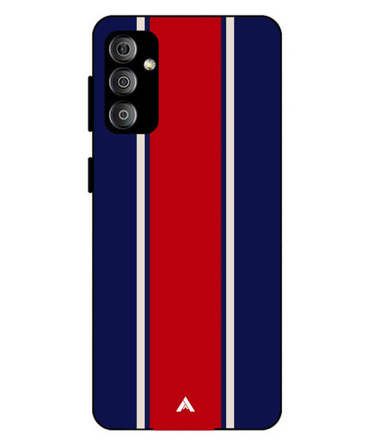 Stripe Pattern 15 Metal Back Cover Phone Case for Samsung Galaxy M23
