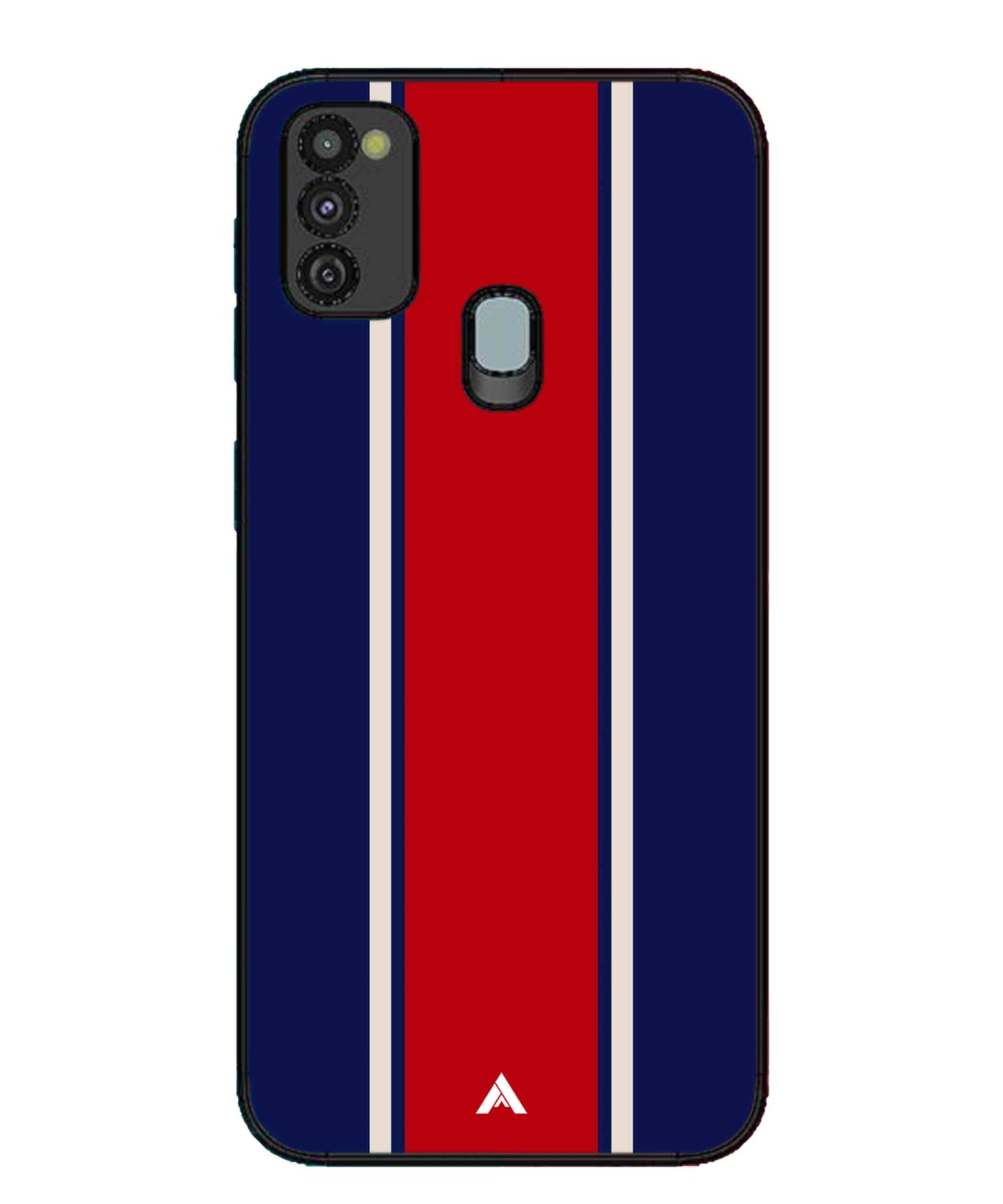 Stripe Pattern 15 Metal Back Cover Phone Case for Samsung Galaxy M30s