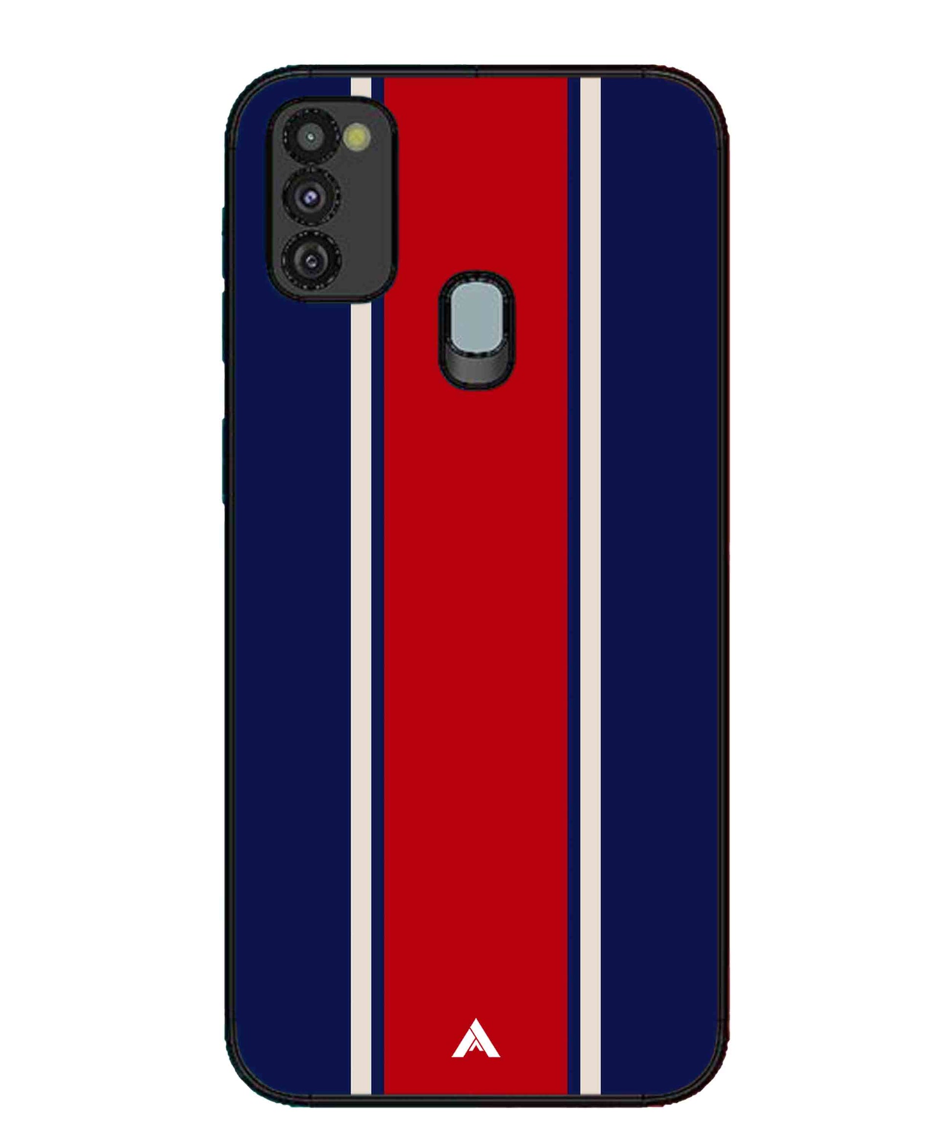 Stripe Pattern 15 Metal Back Cover Phone Case for Samsung Galaxy M30s