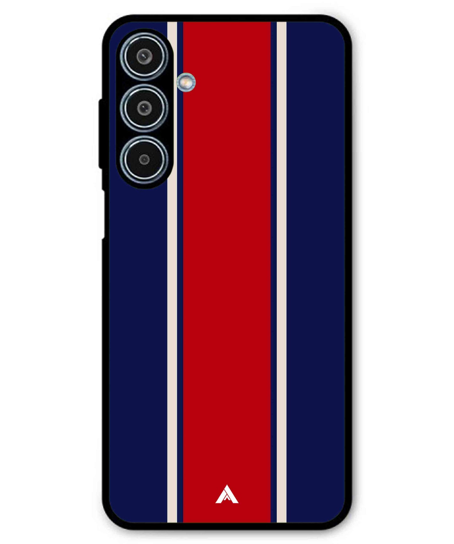 Stripe Pattern 15 Metal Back Cover Phone Case for Samsung Galaxy M35