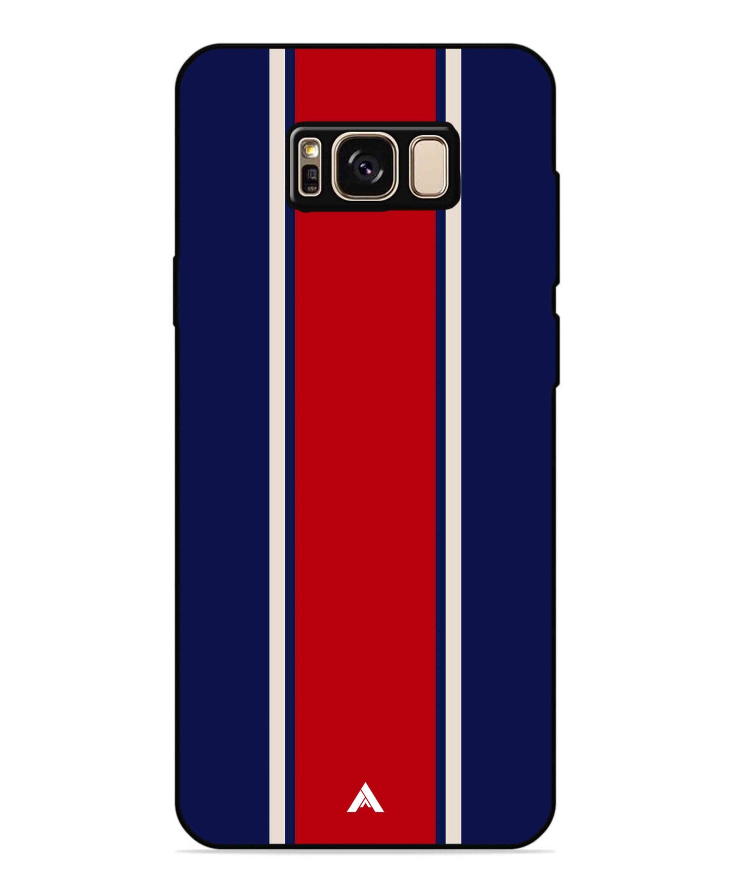 Stripe Pattern 15 Metal Back Cover Phone Case for Samsung Galaxy S8 Plus