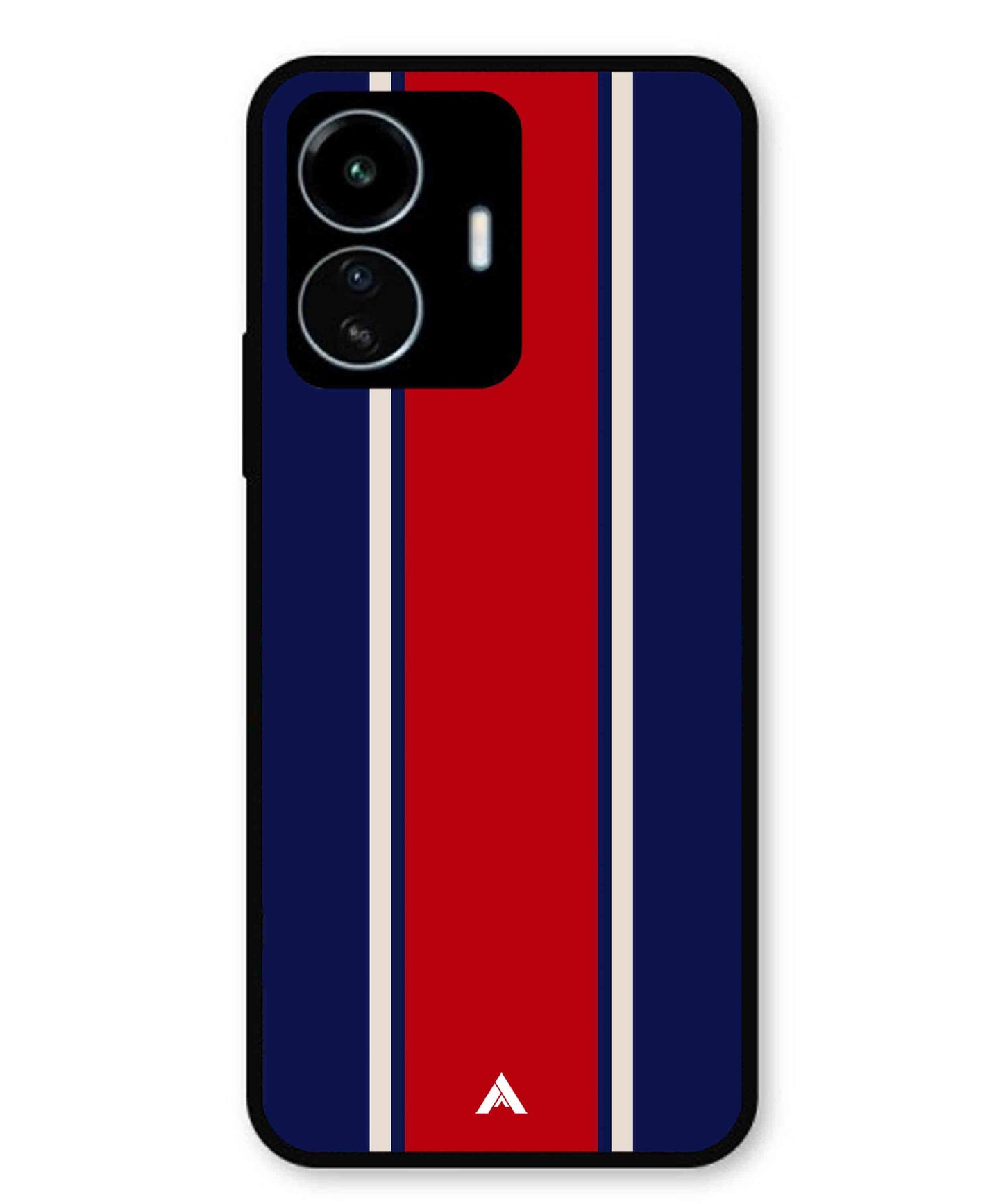Stripe Pattern 15 Metal Back Cover Phone Case for Vivo Y77