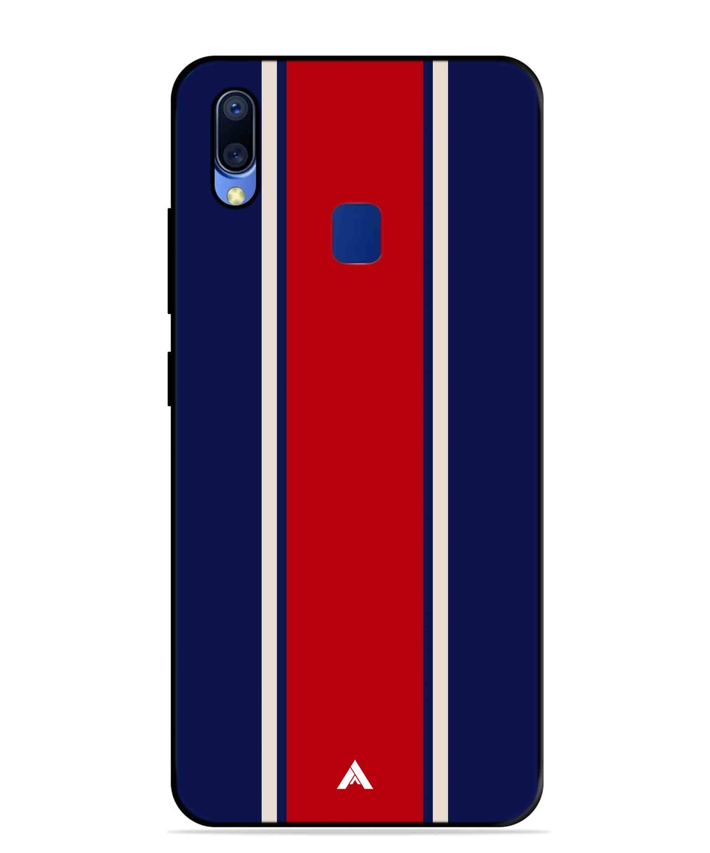Stripe Pattern 15 Metal Back Cover Phone Case for Vivo Y95