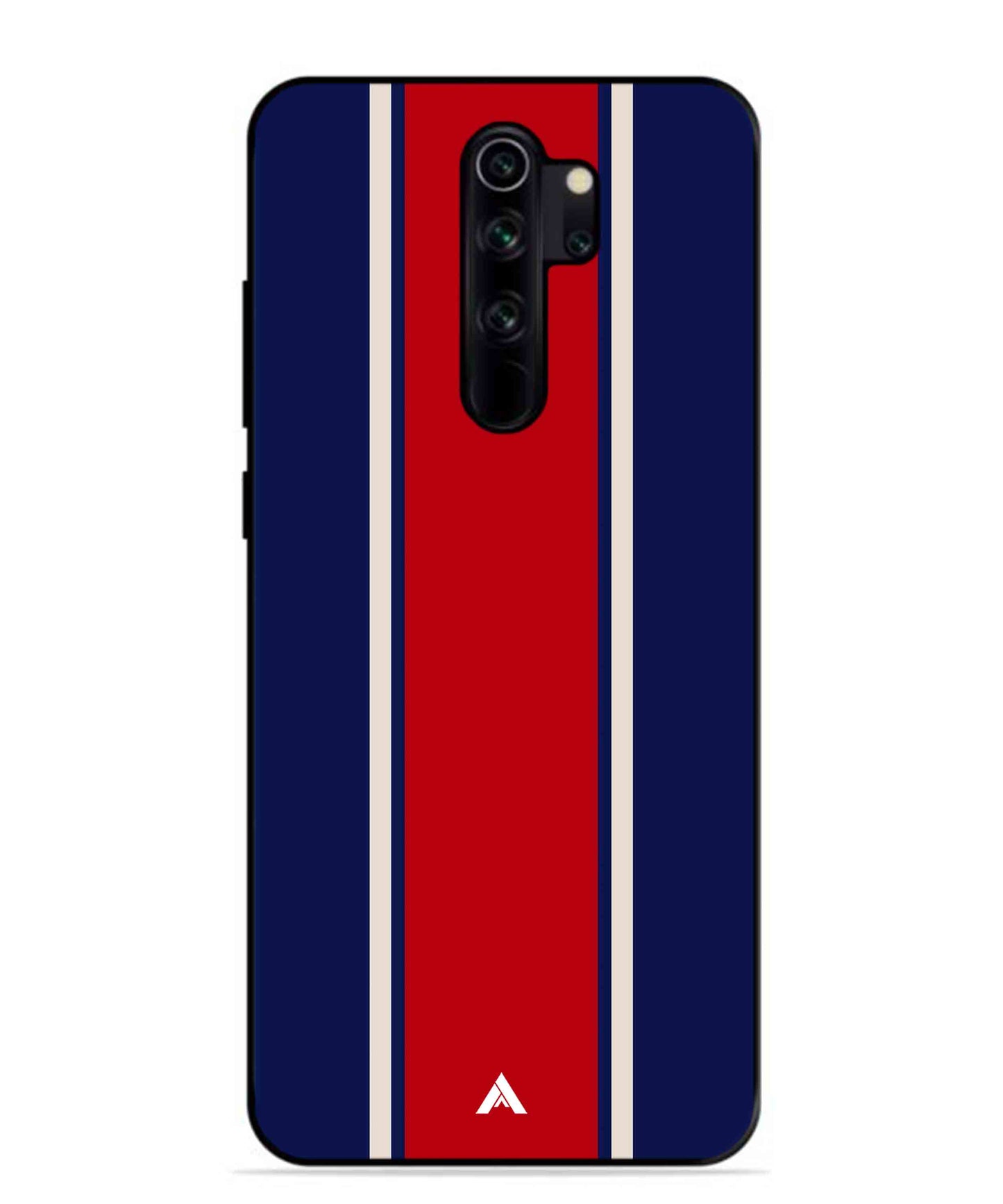 Stripe Pattern 15 Metal Back Cover Phone Case for Xiaomi Redmi Note 8 Pro