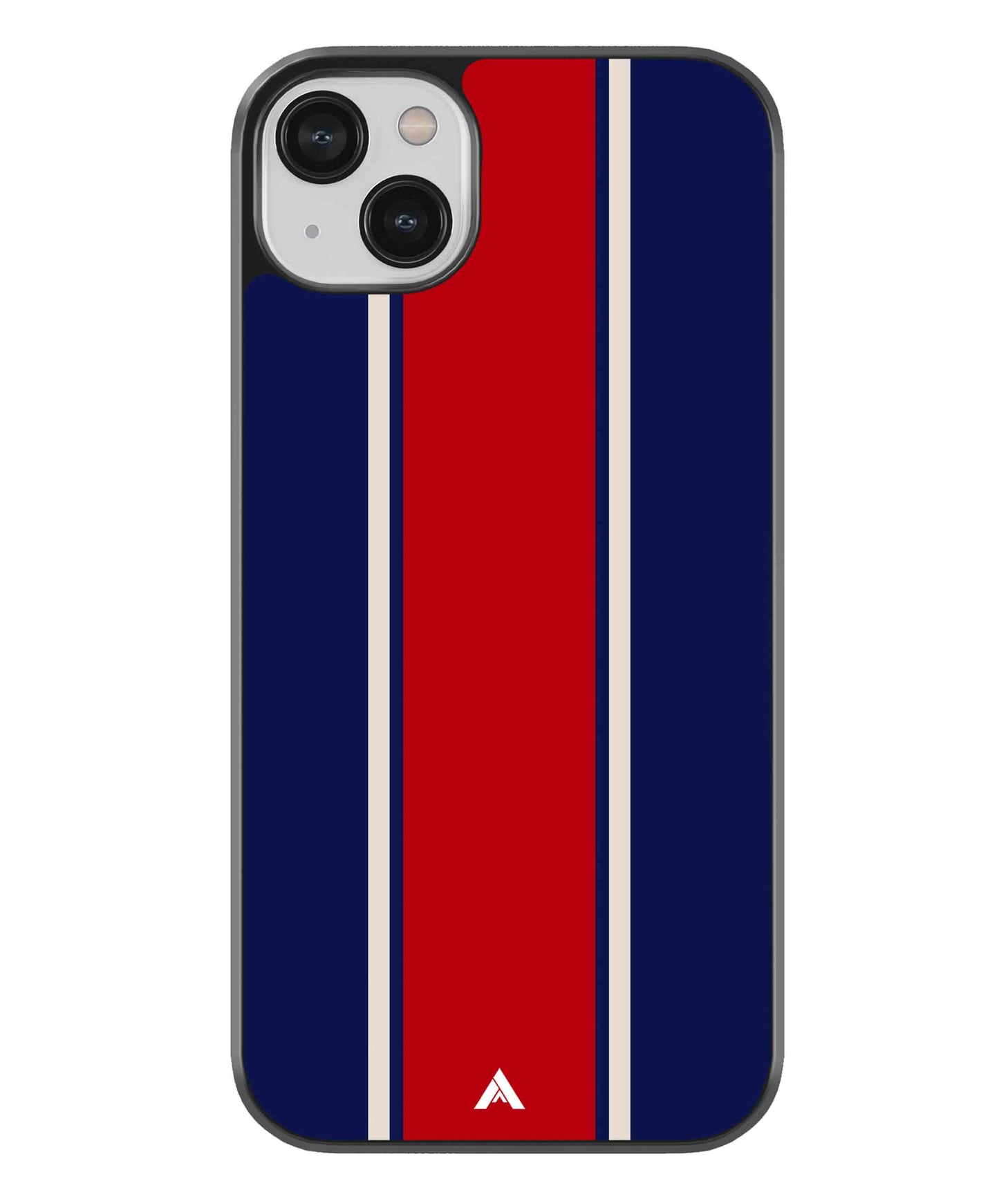 Stripe Pattern 15 Metal Back Cover Phone Case for iPhone 13