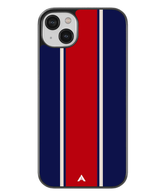 Stripe Pattern 15 Metal Back Cover Phone Case for iPhone 13