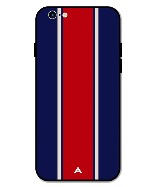 Stripe Pattern 15 Metal Back Cover Phone Case for iPhone 6s