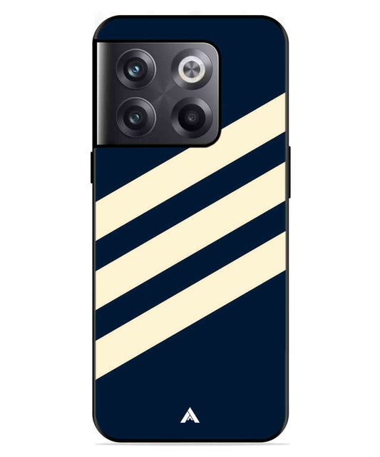 Stripe Pattern 16 Metal Back Cover Phone Case for Oneplus 10T