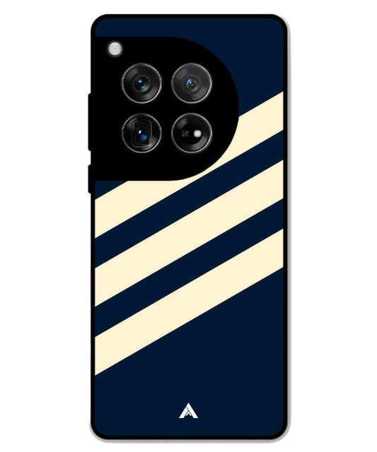 Stripe Pattern 16 Metal Back Cover Phone Case for Oneplus 11R