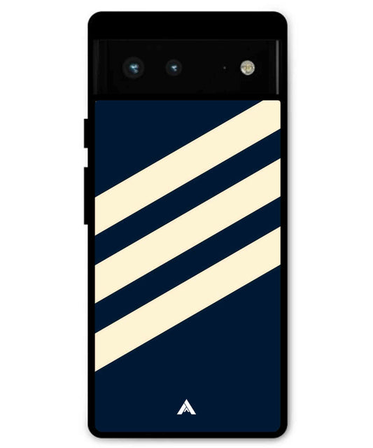 Stripe Pattern 16 Metal Back Cover Phone Case for Pixel 7A