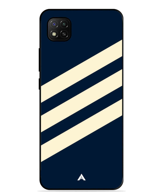 Stripe Pattern 16 Metal Back Cover Phone Case for Poco C31