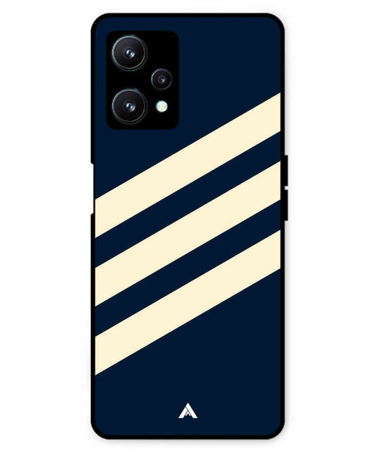 Stripe Pattern 16 Metal Back Cover Phone Case for Realme 9 SE