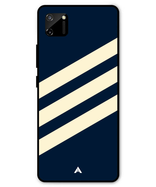 Stripe Pattern 16 Metal Back Cover Phone Case for Realme C11