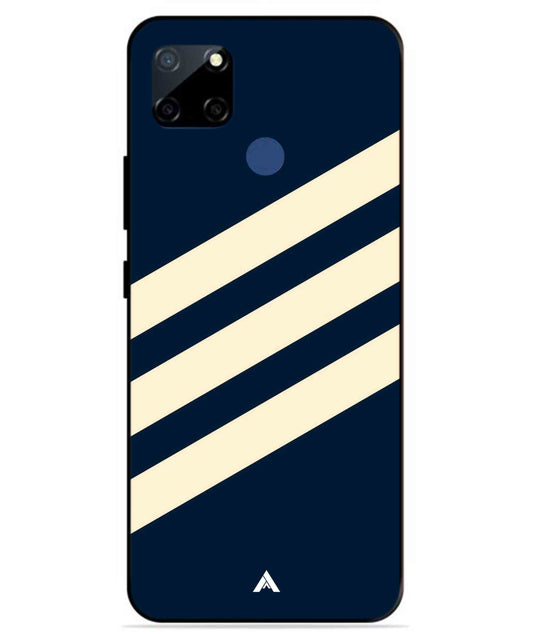 Stripe Pattern 16 Metal Back Cover Phone Case for Realme C12