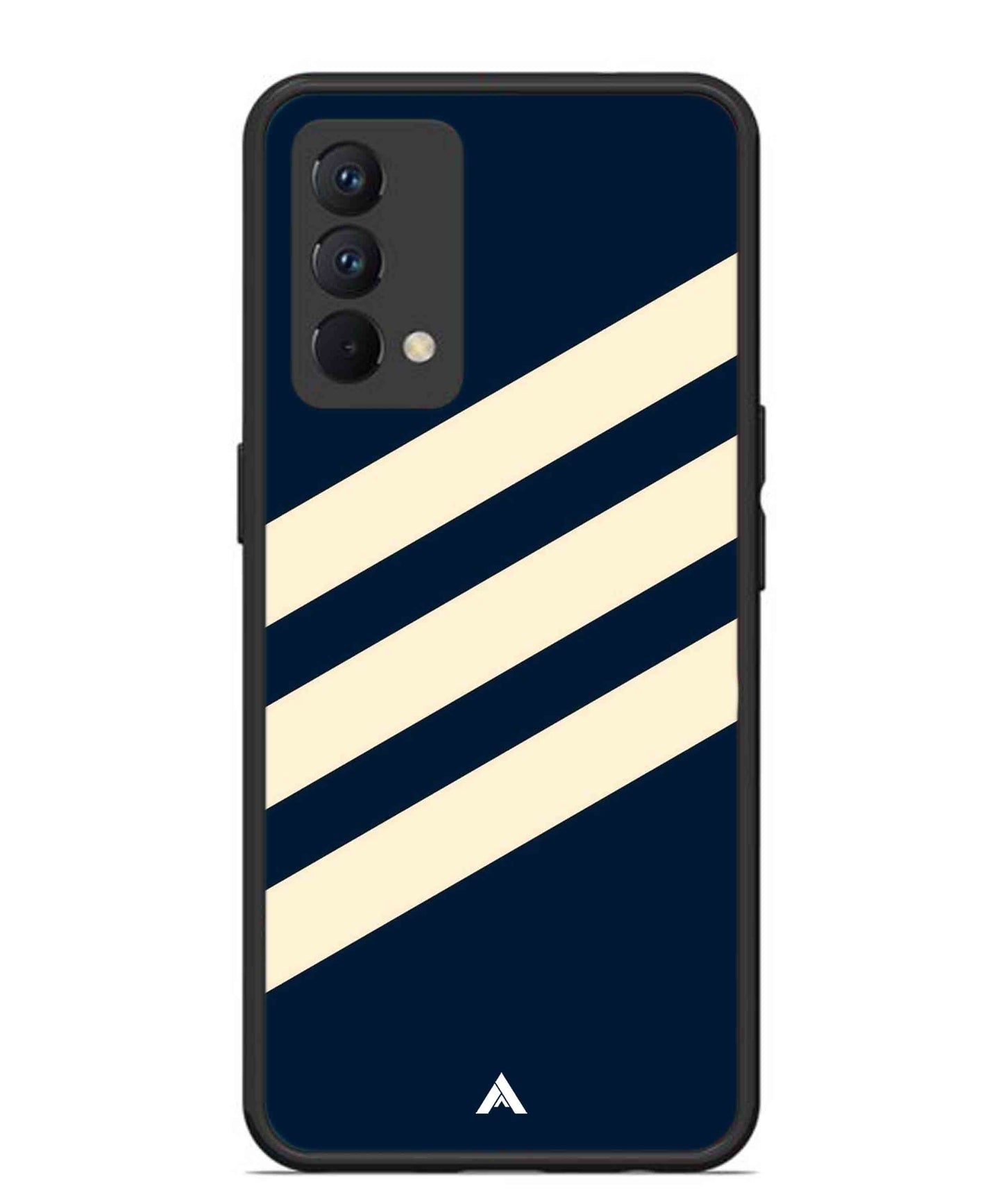 Stripe Pattern 16 Metal Back Cover Phone Case for Realme GT Master Edition