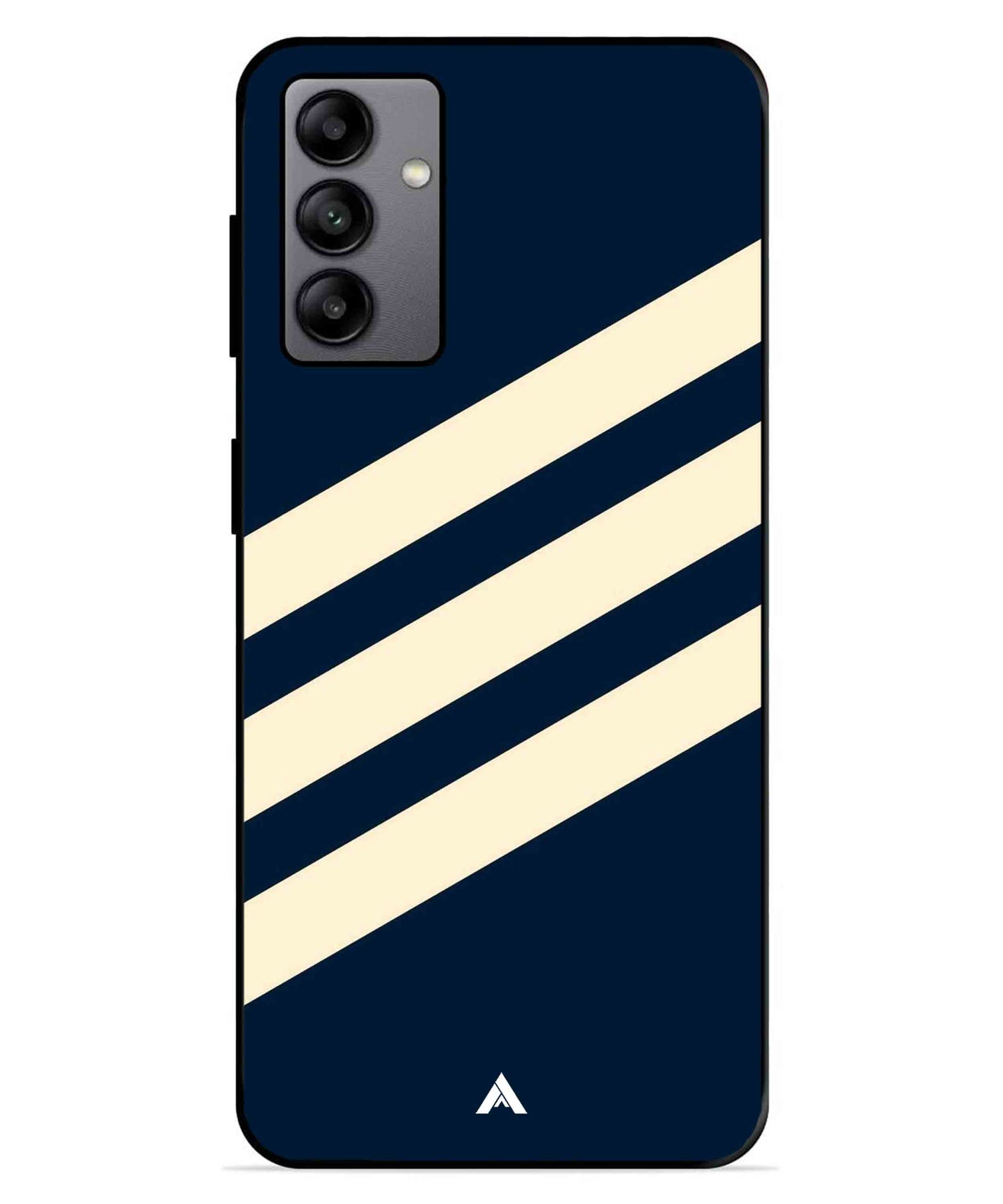 Stripe Pattern 16 Metal Back Cover Phone Case for Samsung Galaxy A04s