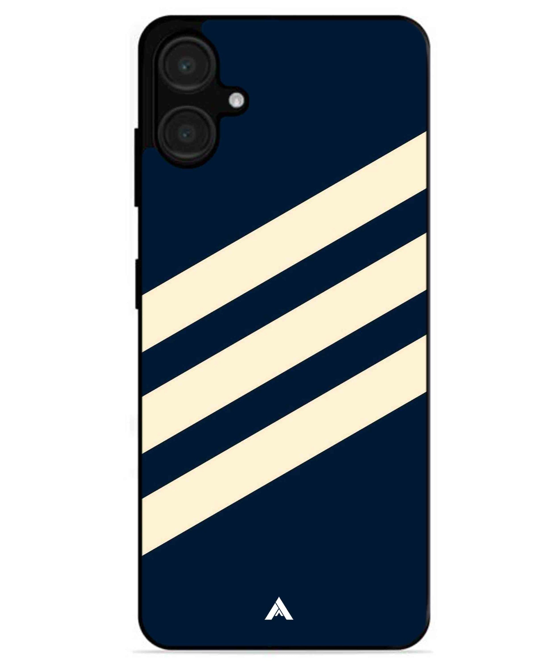 Stripe Pattern 16 Metal Back Cover Phone Case for Samsung Galaxy A06