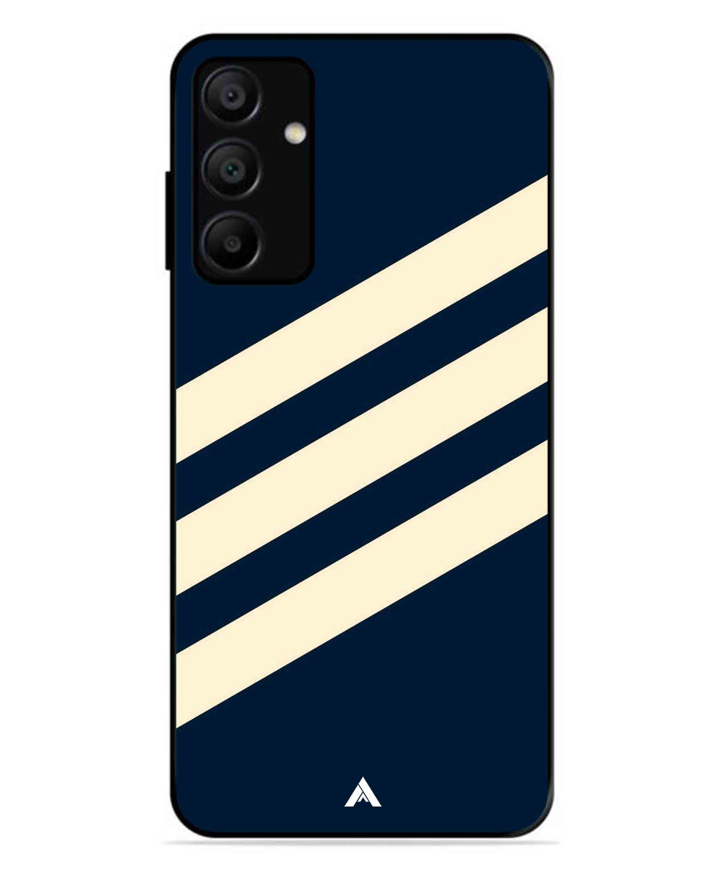 Stripe Pattern 16 Metal Back Cover Phone Case for Samsung Galaxy A15 5G