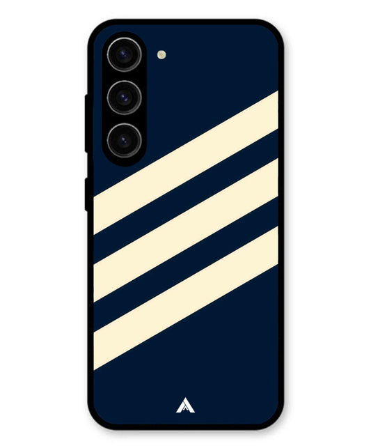 Stripe Pattern 16 Metal Back Cover Phone Case for Samsung Galaxy A36