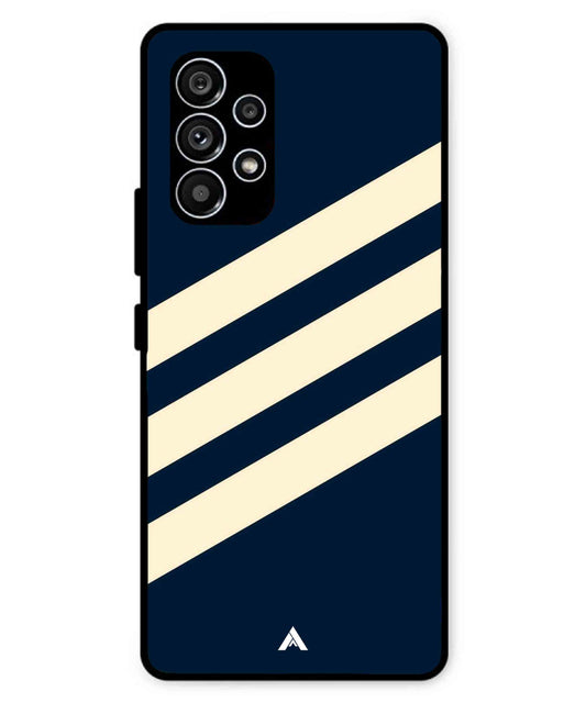 Stripe Pattern 16 Metal Back Cover Phone Case for Samsung Galaxy A53