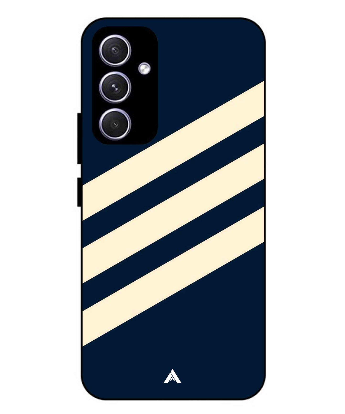 Stripe Pattern 16 Metal Back Cover Phone Case for Samsung Galaxy A54