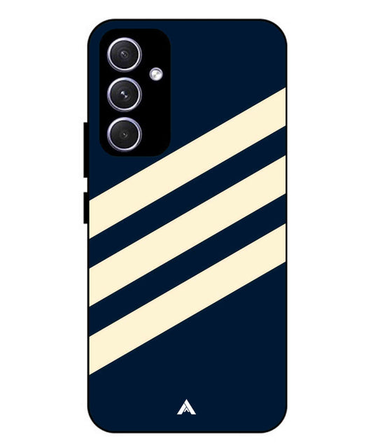 Stripe Pattern 16 Metal Back Cover Phone Case for Samsung Galaxy A54