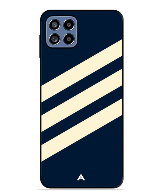 Stripe Pattern 16 Metal Back Cover Phone Case for Samsung Galaxy F42