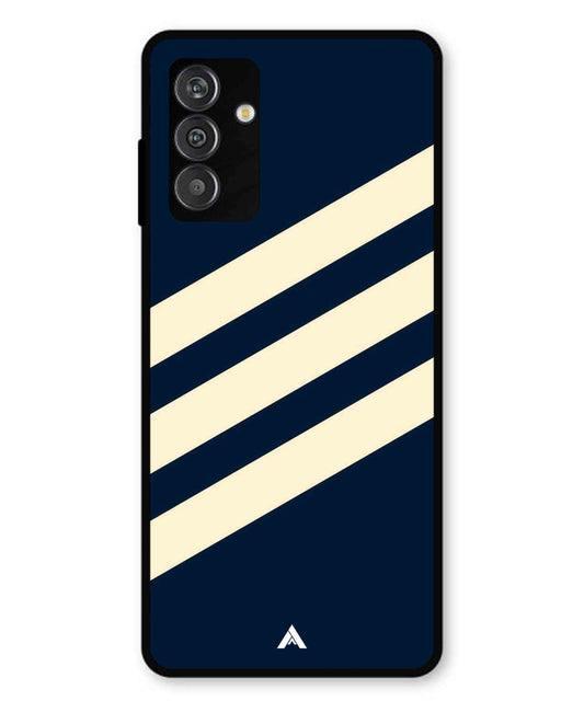 Stripe Pattern 16 Metal Back Cover Phone Case for Samsung Galaxy M14