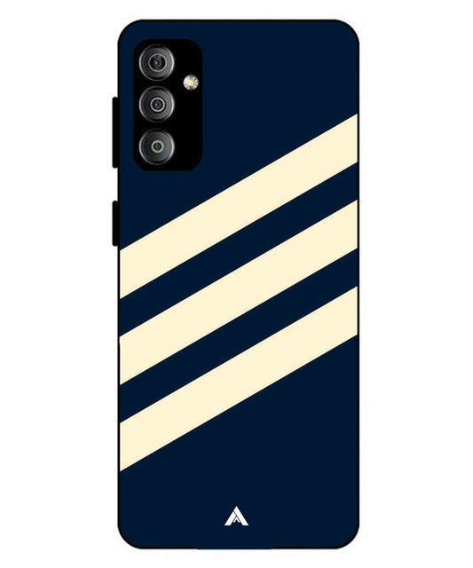 Stripe Pattern 16 Metal Back Cover Phone Case for Samsung Galaxy M23